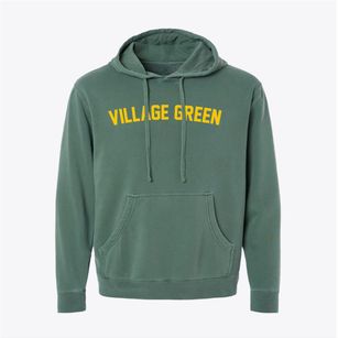 Village Green New York Classic Curve Pigment-Dyed Hoodie