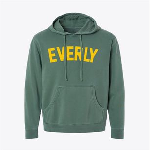 Everly Iowa Classic Curve Pigment-Dyed Hoodie