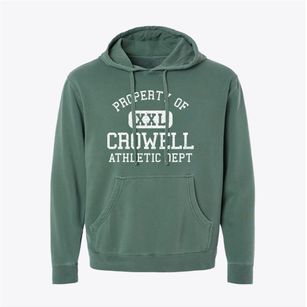 Crowell Texas Athletic Dept Pigment-Dyed Hoodie
