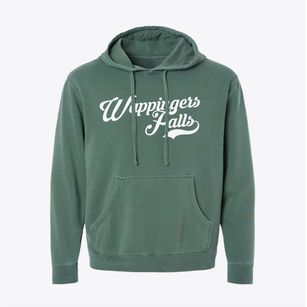 Wappingers Falls New York Vintage Team Pigment-Dyed Hoodie
