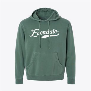 Evendale Ohio Vintage Team Pigment-Dyed Hoodie