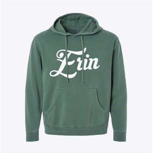 Erin New York Vintage Team Pigment-Dyed Hoodie