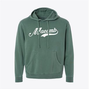 Macomb New York Vintage Team Pigment-Dyed Hoodie