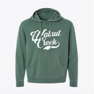 Walnut Creek North Carolina Vintage Team Pigment-Dyed Hoodie