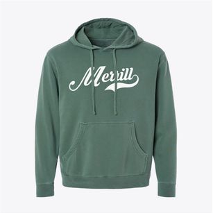 Merrill Iowa Vintage Team Pigment-Dyed Hoodie