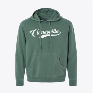 Cranesville Pennsylvania Vintage Team Pigment-Dyed Hoodie