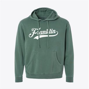 Franklin Kansas Vintage Team Pigment-Dyed Hoodie
