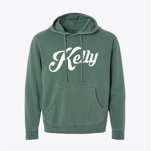 Kelly North Carolina Vintage Team Pigment-Dyed Hoodie