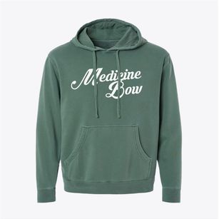 Medicine Bow Wyoming Vintage Team Pigment-Dyed Hoodie