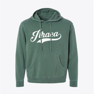 Ithaca Ohio Vintage Team Pigment-Dyed Hoodie