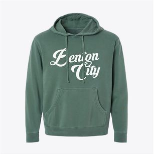 Benton City Missouri Vintage Team Pigment-Dyed Hoodie