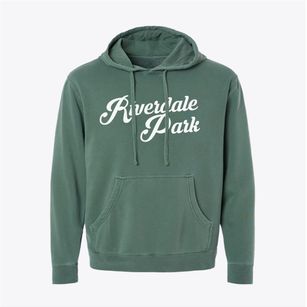 Riverdale Park Maryland Vintage Team Pigment-Dyed Hoodie