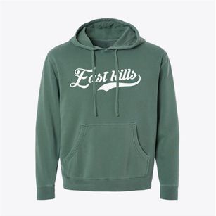 East Hills New York Vintage Team Pigment-Dyed Hoodie