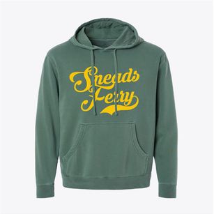 Sneads Ferry North Carolina Vintage Team Pigment-Dyed Hoodie