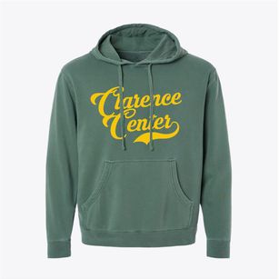 Clarence Center New York Vintage Team Pigment-Dyed Hoodie