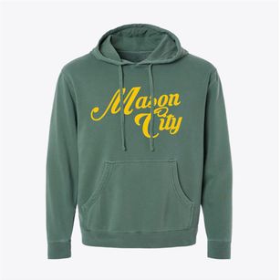 Mason City Illinois Vintage Team Pigment-Dyed Hoodie