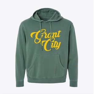 Grant City Missouri Vintage Team Pigment-Dyed Hoodie