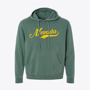 Nevada Ohio Vintage Team Pigment-Dyed Hoodie