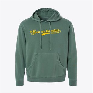 Spencer Mountain North Carolina Vintage Team Pigment-Dyed Hoodie