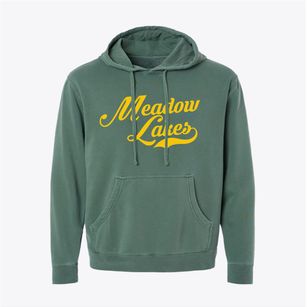 Meadow Lakes Alaska Vintage Team Pigment-Dyed Hoodie