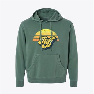 Iliff Colorado Sublime Sunset Pigment-Dyed Hoodie