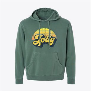 Jolly Texas Sublime Sunset Pigment-Dyed Hoodie