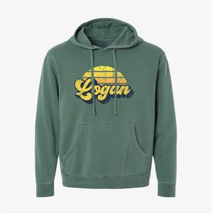 Logan Ohio Sublime Sunset Pigment-Dyed Hoodie