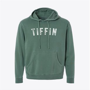 Tiffin Iowa Timeless Retro Pigment-Dyed Hoodie