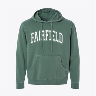 Fairfield Connecticut Varsity Pigment-Dyed Hoodie