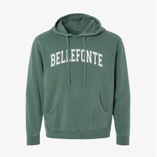 Bellefonte Pennsylvania Varsity Pigment-Dyed Hoodie