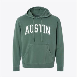 Austin Indiana Varsity Pigment-Dyed Hoodie