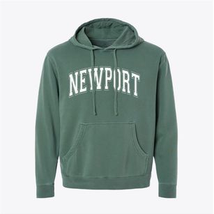 Newport Maine Varsity Pigment-Dyed Hoodie
