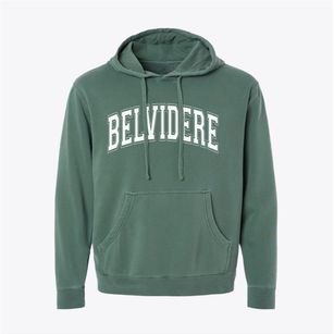 Belvidere Illinois Varsity Pigment-Dyed Hoodie