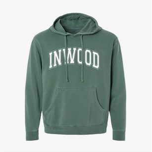 Inwood Iowa Varsity Pigment-Dyed Hoodie