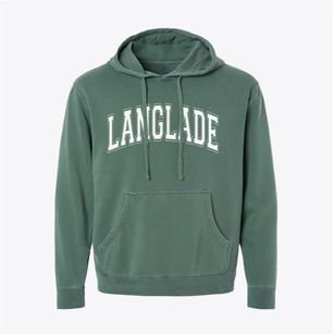 Langlade Wisconsin Varsity Pigment-Dyed Hoodie