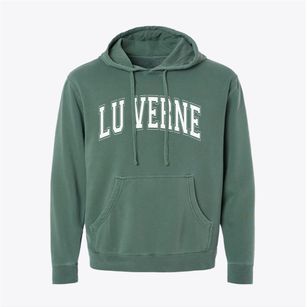 Lu Verne Iowa Varsity Pigment-Dyed Hoodie