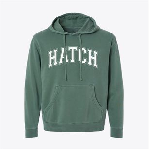 Hatch Utah Varsity Pigment-Dyed Hoodie
