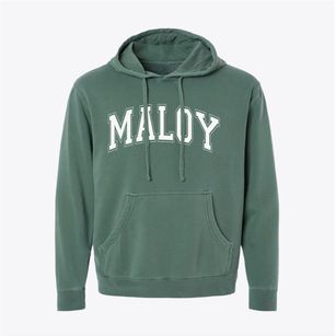 Maloy Iowa Varsity Pigment-Dyed Hoodie