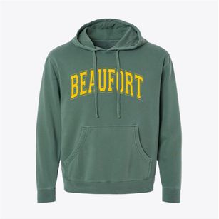 Beaufort North Carolina Varsity Pigment-Dyed Hoodie