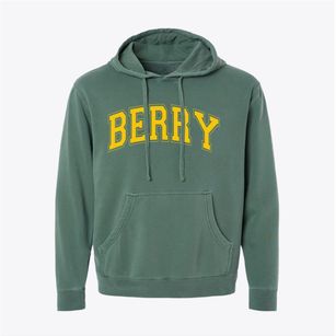 Berry Wisconsin Varsity Pigment-Dyed Hoodie