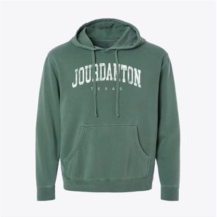 Jourdanton Texas Urban Vibe Pigment-Dyed Hoodie