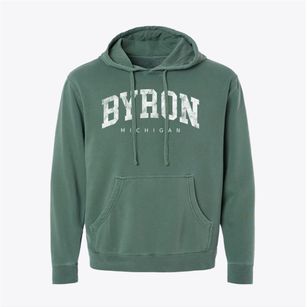 Byron Michigan Urban Vibe Pigment-Dyed Hoodie