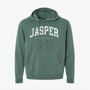 Jasper Michigan Urban Vibe Pigment-Dyed Hoodie