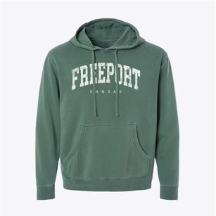 Freeport Kansas Urban Vibe Pigment-Dyed Hoodie