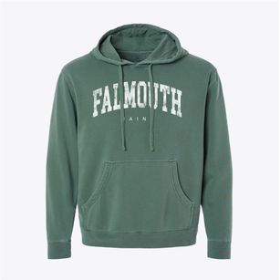 Falmouth Maine Urban Vibe Pigment-Dyed Hoodie