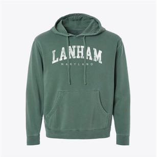 Lanham Maryland Urban Vibe Pigment-Dyed Hoodie