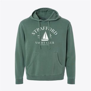Strafford Vermont Yacht Club Pigment-Dyed Hoodie