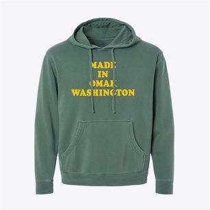 Omak Washington Classic 70s Pigment-Dyed Hoodie