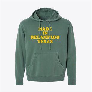 Relampago Texas Classic 70s Pigment-Dyed Hoodie