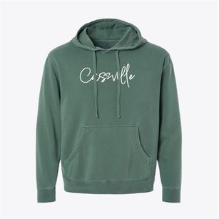 Cassville Tennessee Freestyle Pigment-Dyed Hoodie